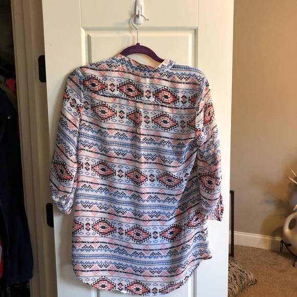 Multi color blouse - Picture 5 of 5